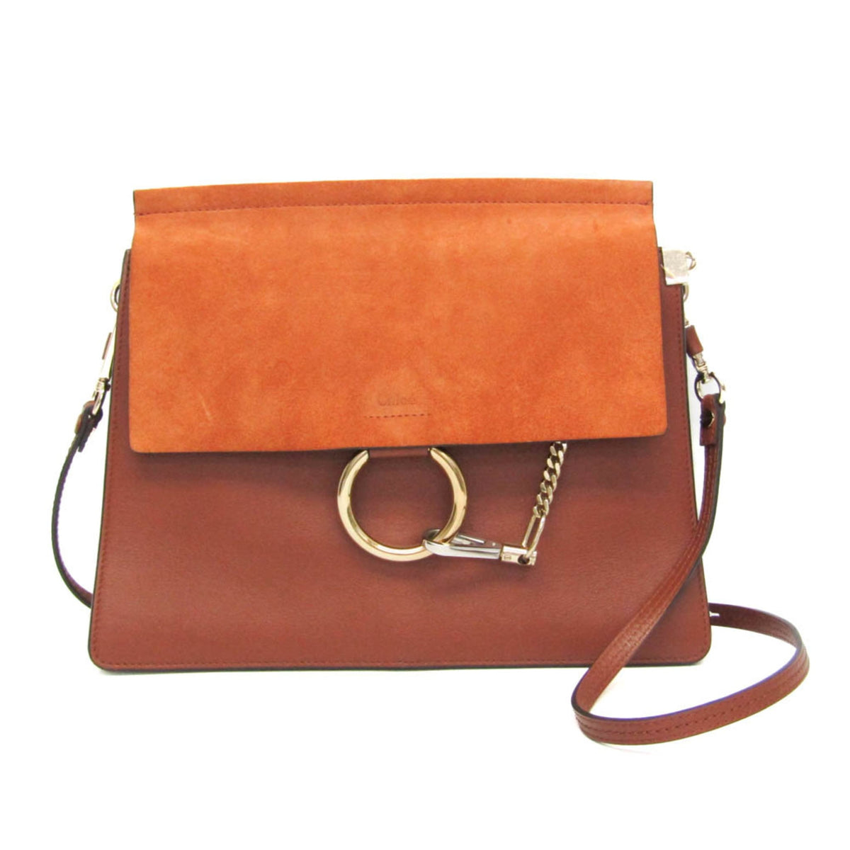PRE-OWNED Chloé Faye · Suede & Leather