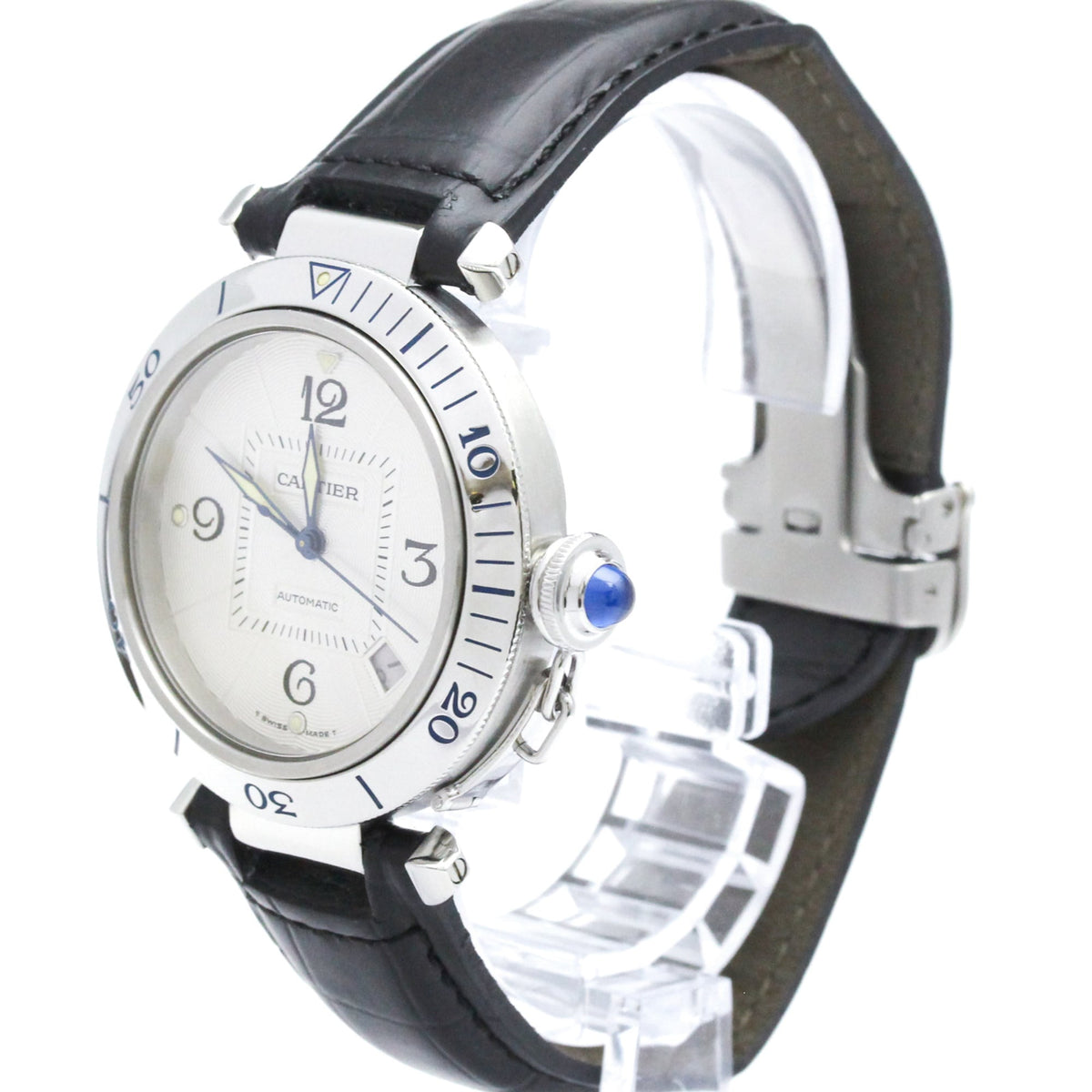 PRE-OWNED Cartier Pasha 38 · Steel · Automatic