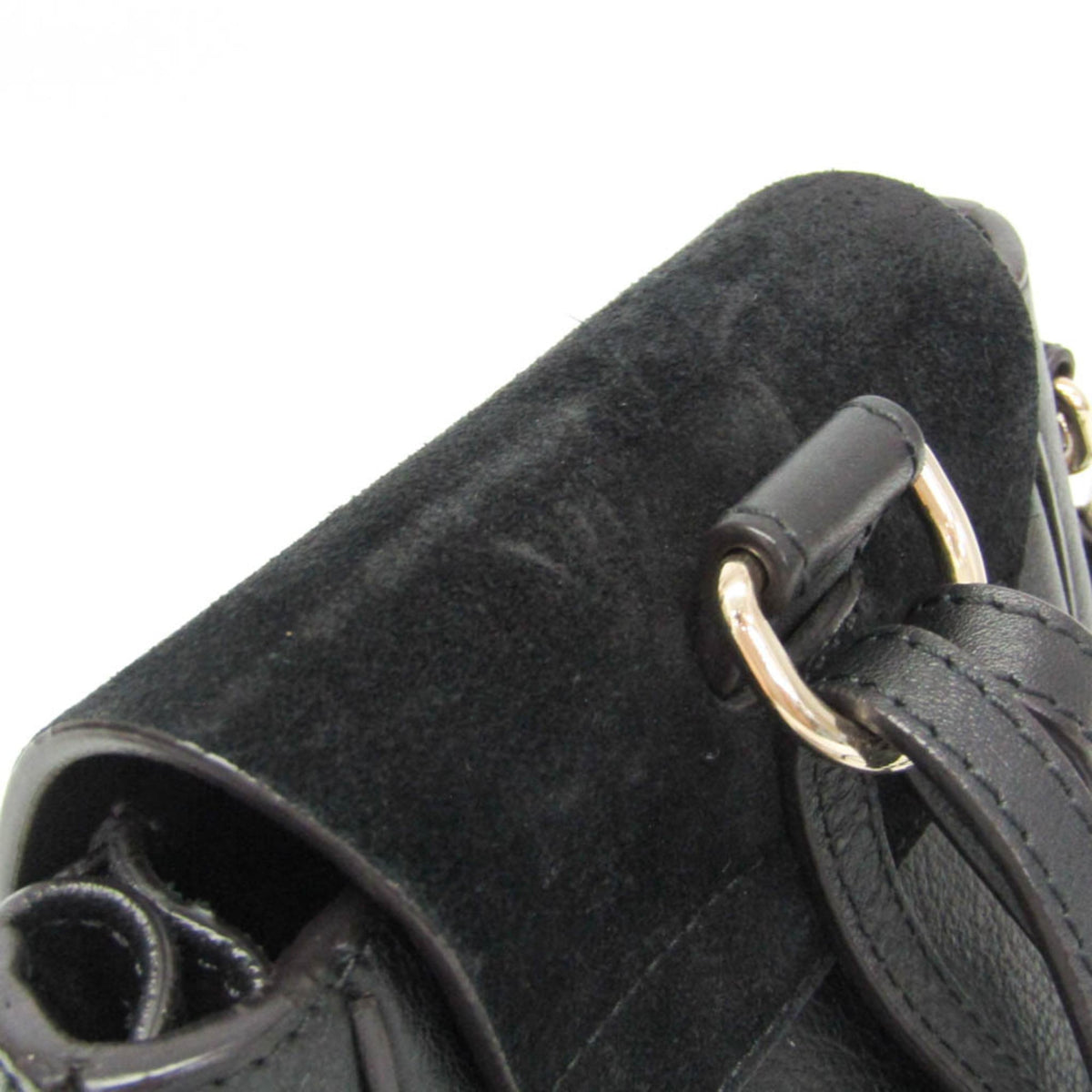 PRE-OWNED Chloé Faye Mini · Backpack · Leather & Suede