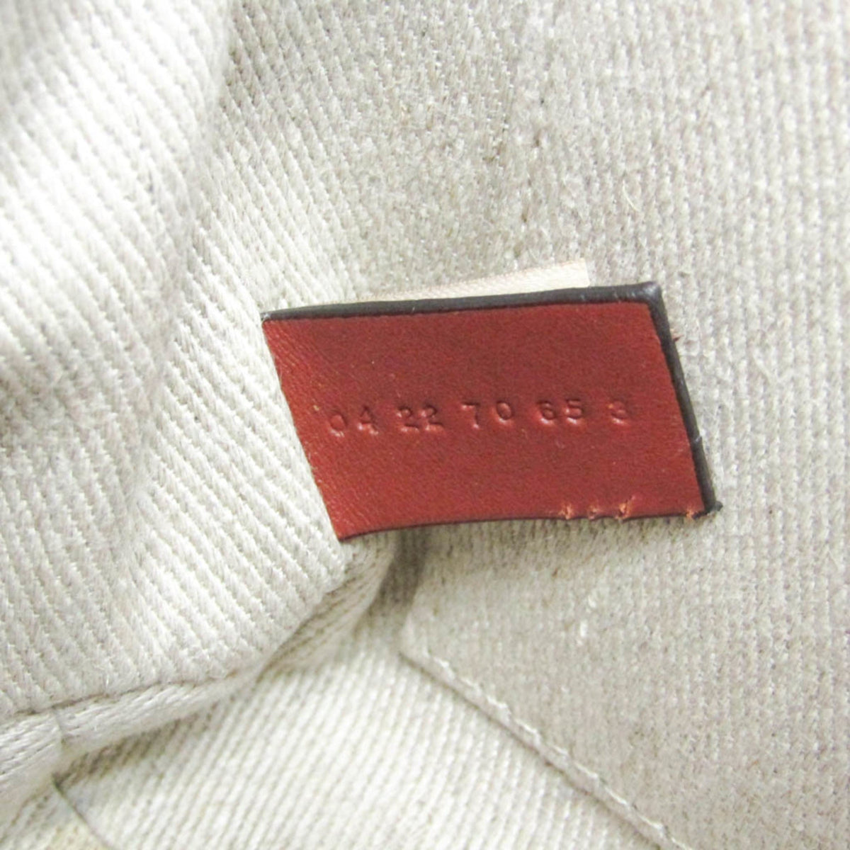 PRE-OWNED Chloé Woody Mini · Canvas & Leather