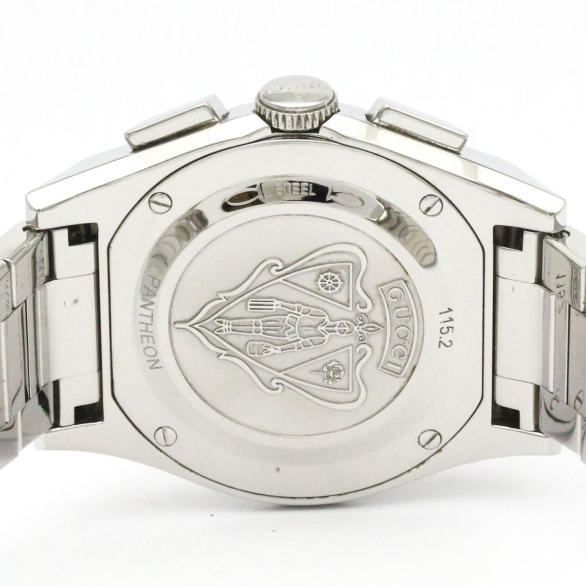 PRE-OWNED Gucci Pantheon · Steel · Chronograph