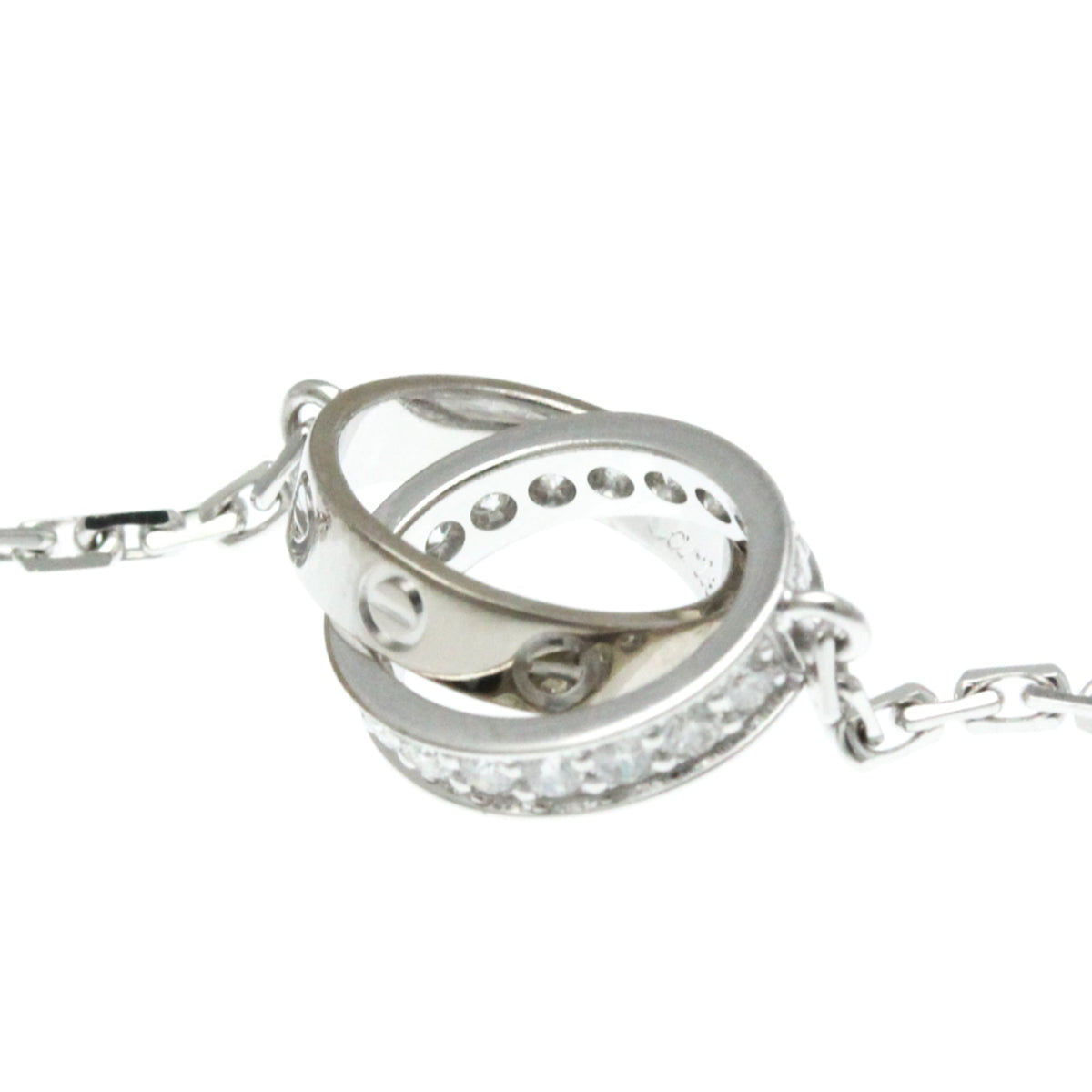PRE-OWNED Cartier Baby Love · 18K White Gold · Diamond