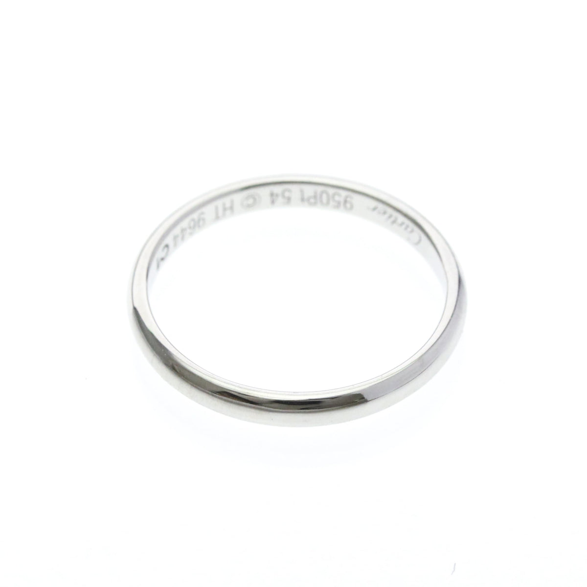 PRE-OWNED Cartier 1895 Wedding Band · Platinum