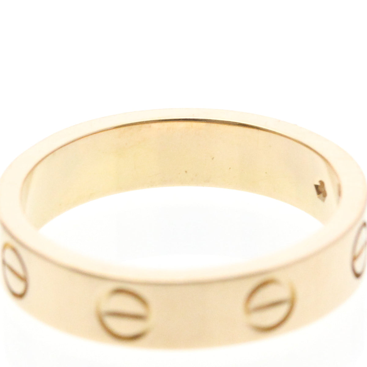 PRE-OWNED Cartier Mini Love · Diamond · Rose Gold Size 4.75