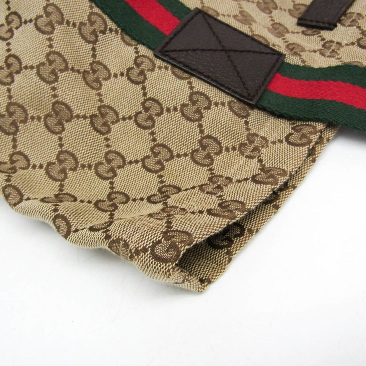 PRE-OWNED Gucci GG Canvas Sherry Line · Tote