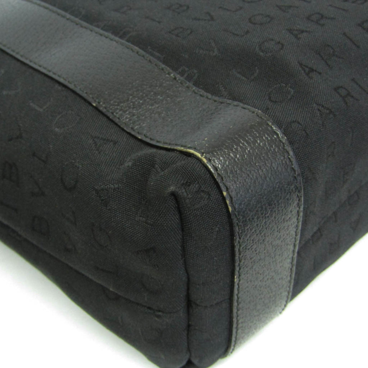 PRE-OWNED Bvlgari Logomania · Canvas Tote