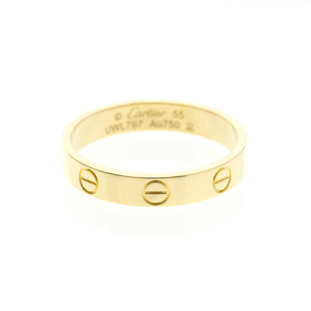 PRE-OWNED Cartier Mini Love · 18K Yellow Gold