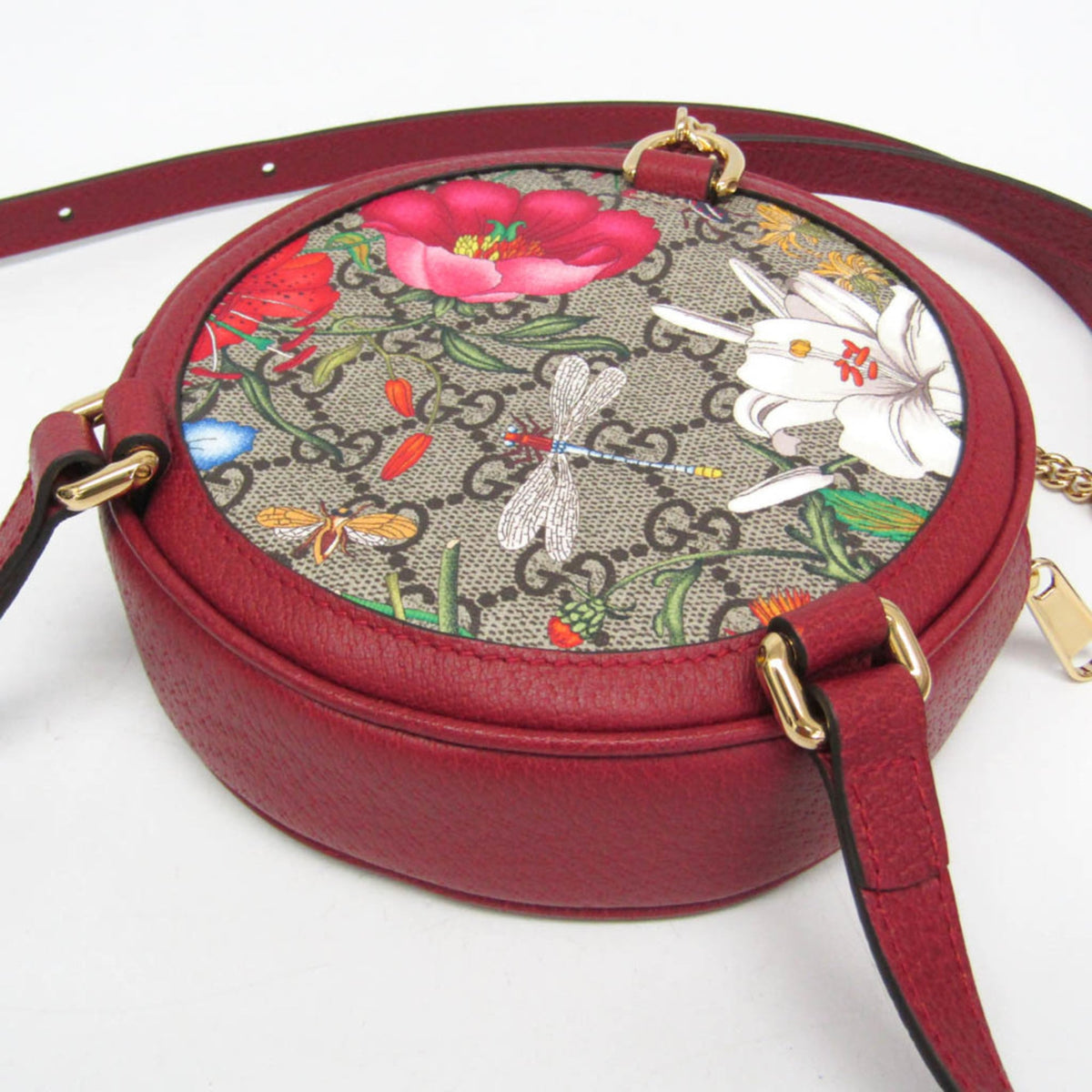 PRE-OWNED Gucci Ophidia GG Flora · Backpack