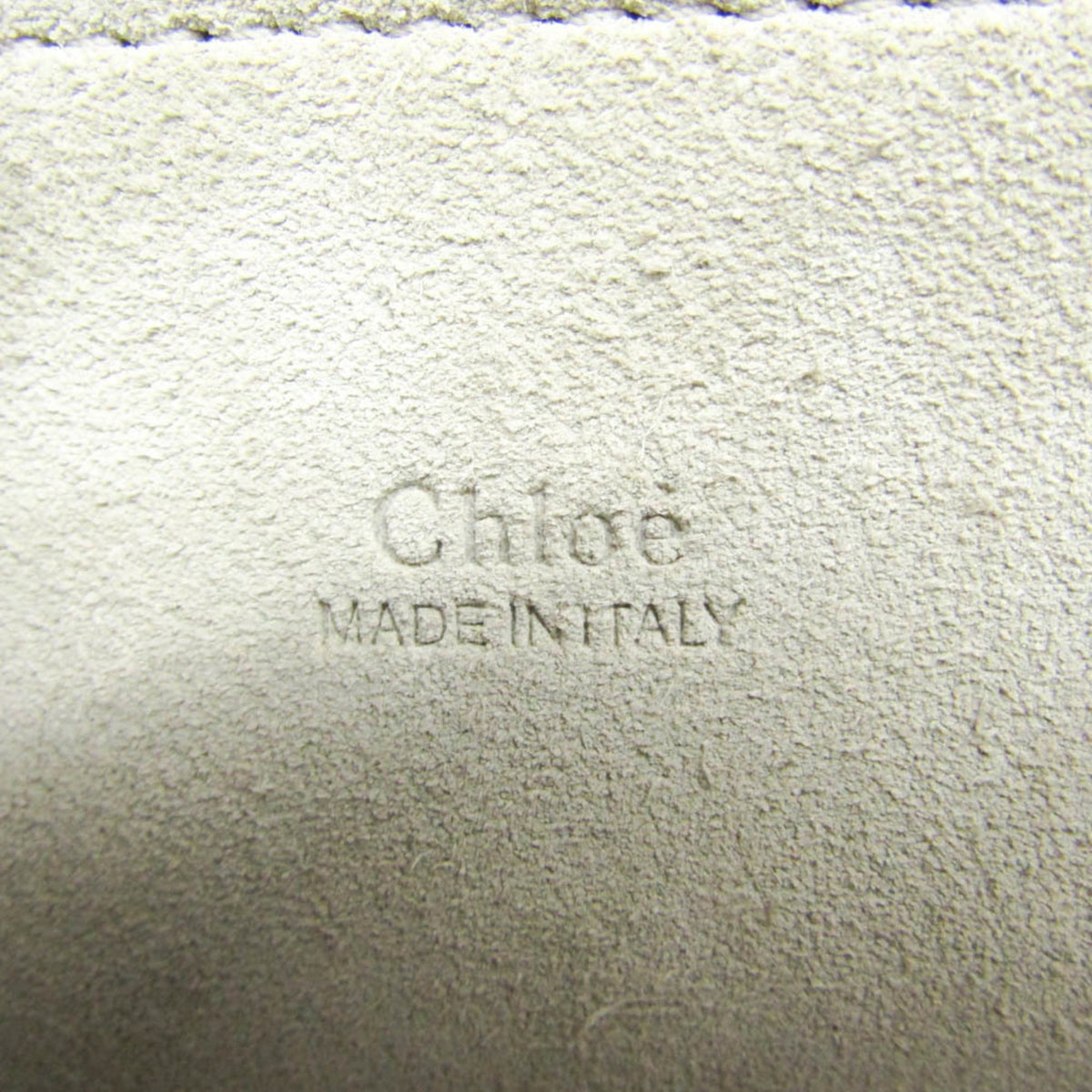 PRE-OWNED Chloé Faye Medium · Suede & Leather