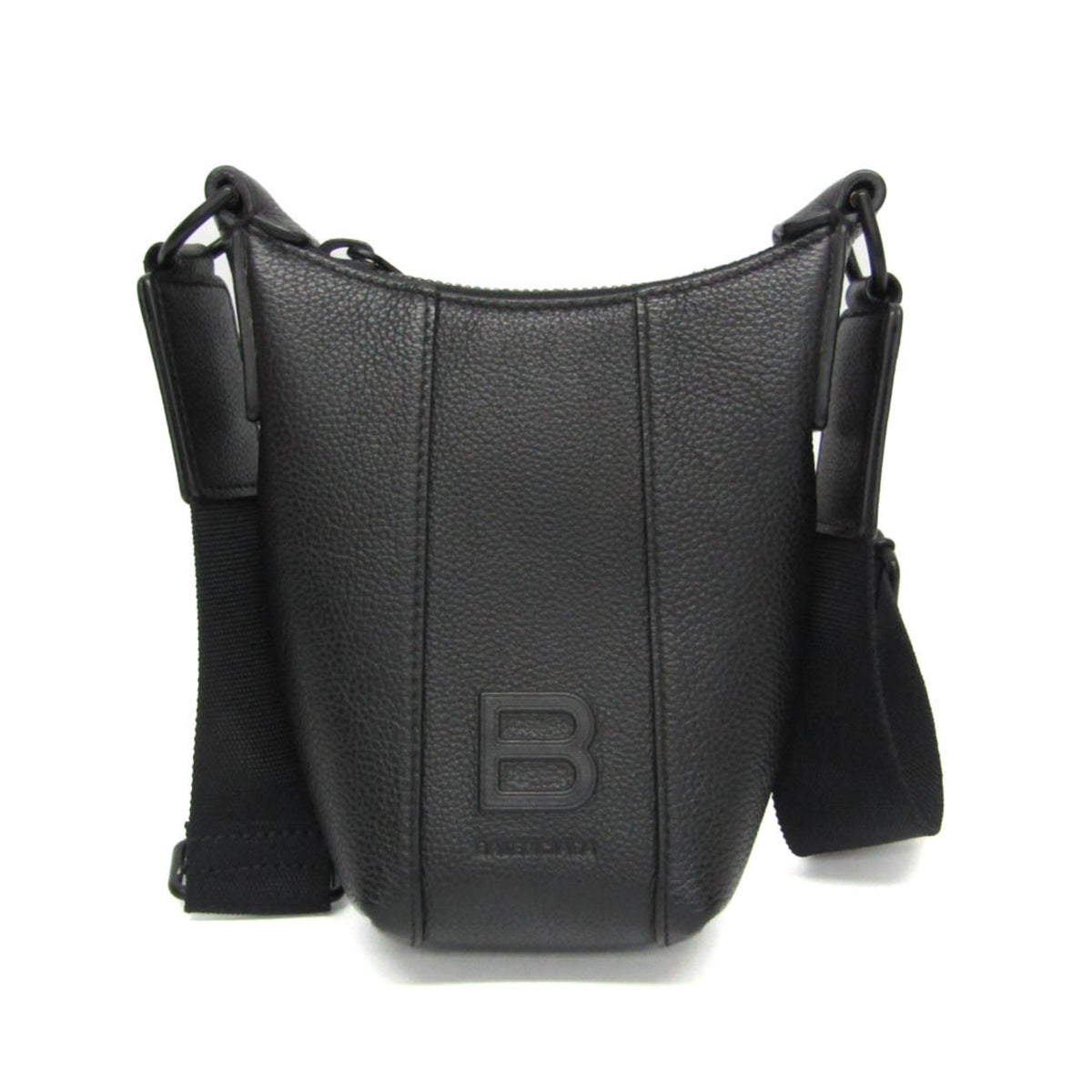 PRE-OWNED Balenciaga Hourglass · Leather Pouch