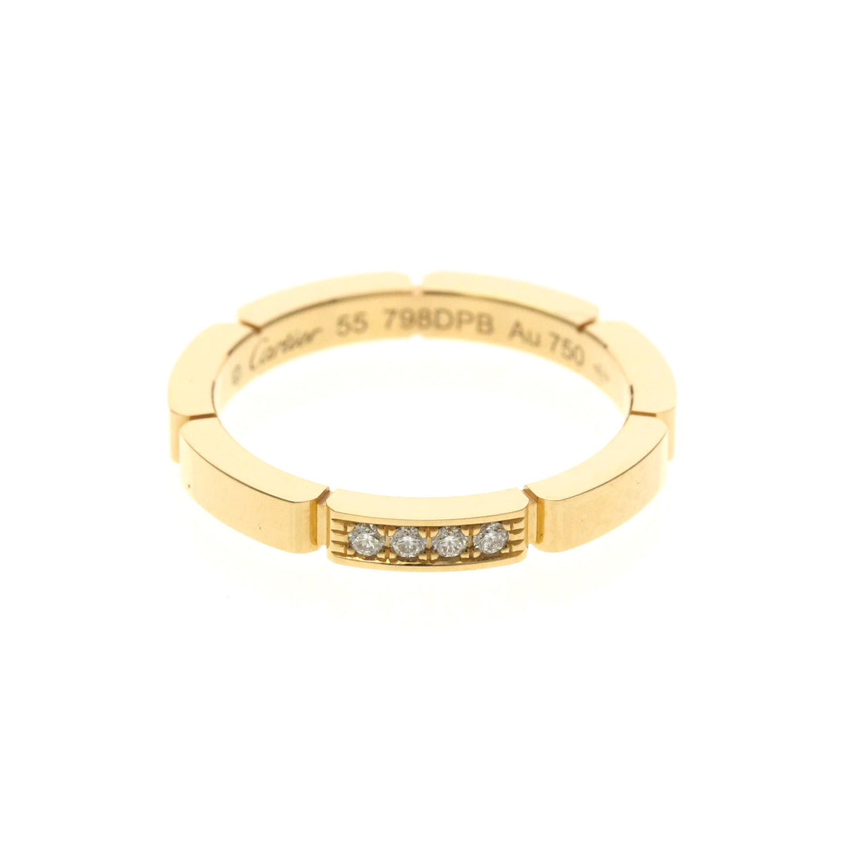PRE-OWNED Cartier Maillon Panthère · Diamond · Rose Gold