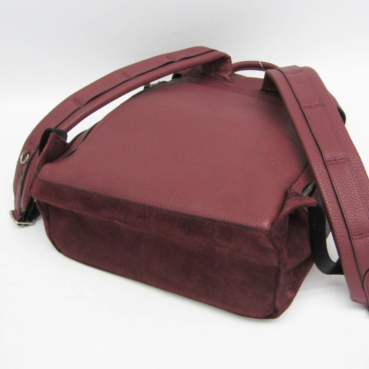 PRE-OWNED Coach Manhattan · Leather & Suede Backpack