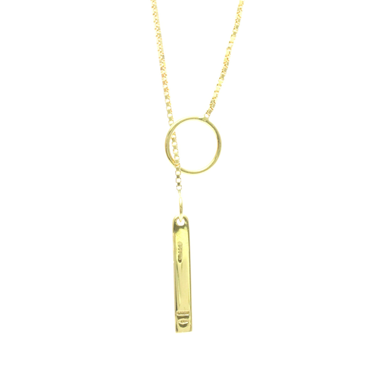 PRE-OWNED Gucci Lariat · 18K Yellow Gold