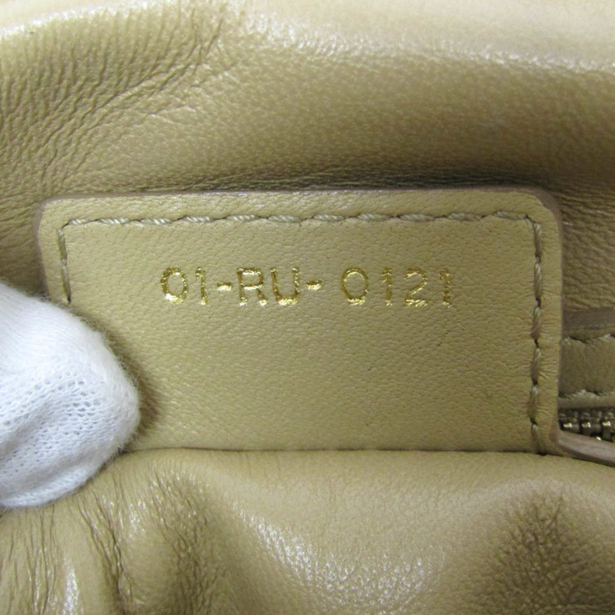 PRE-OWNED Christian Dior Gaufré · Lambskin