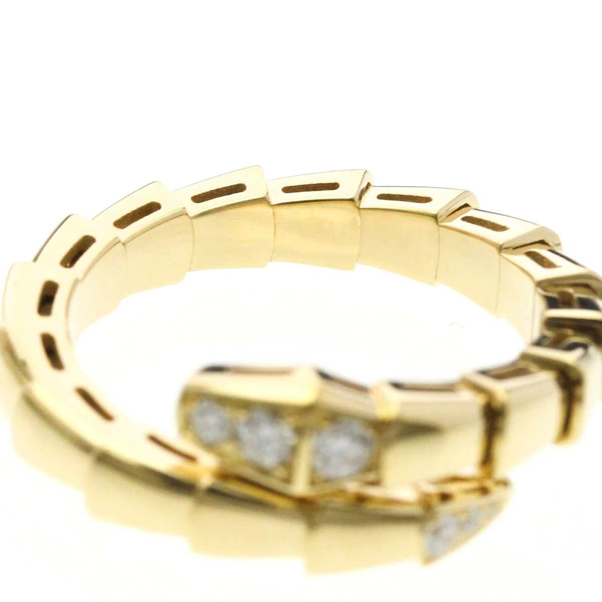 PRE-OWNED Bvlgari Serpenti Viper · Diamond · 18K Yellow Gold