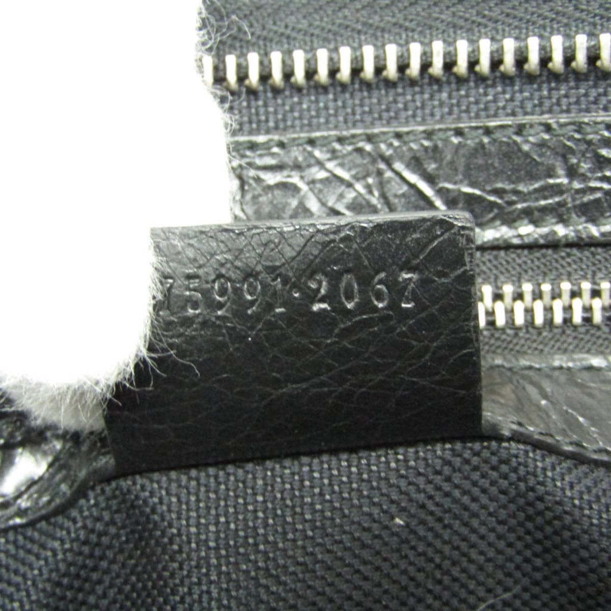 PRE-OWNED Gucci Interlocking · Leather Clutch