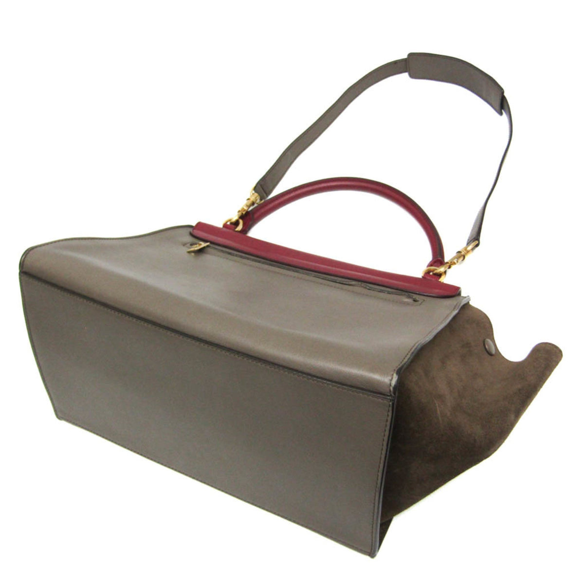 PRE-OWNED Celine Trapeze · Leather & Suede