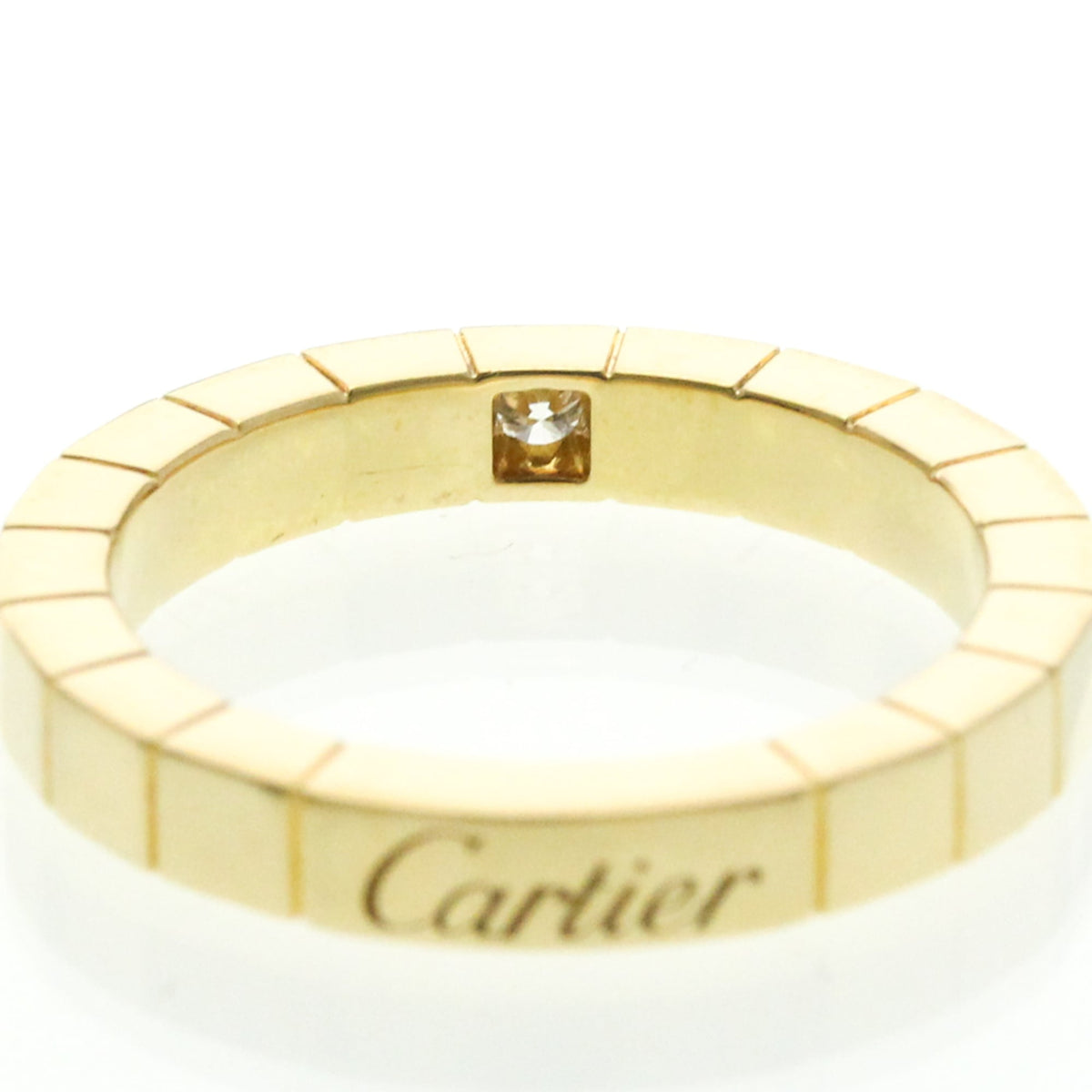 PRE-OWNED Cartier Lanieres · 18K Yellow Gold · Diamond