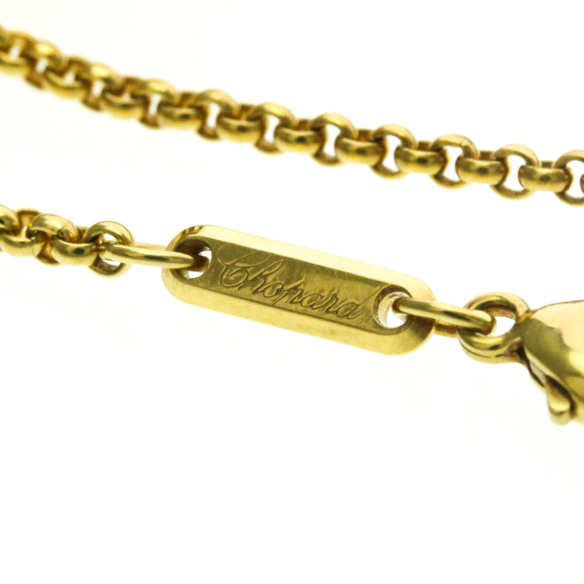 PRE-OWNED Chopard Happy Diamonds Heart · 18K Yellow Gold