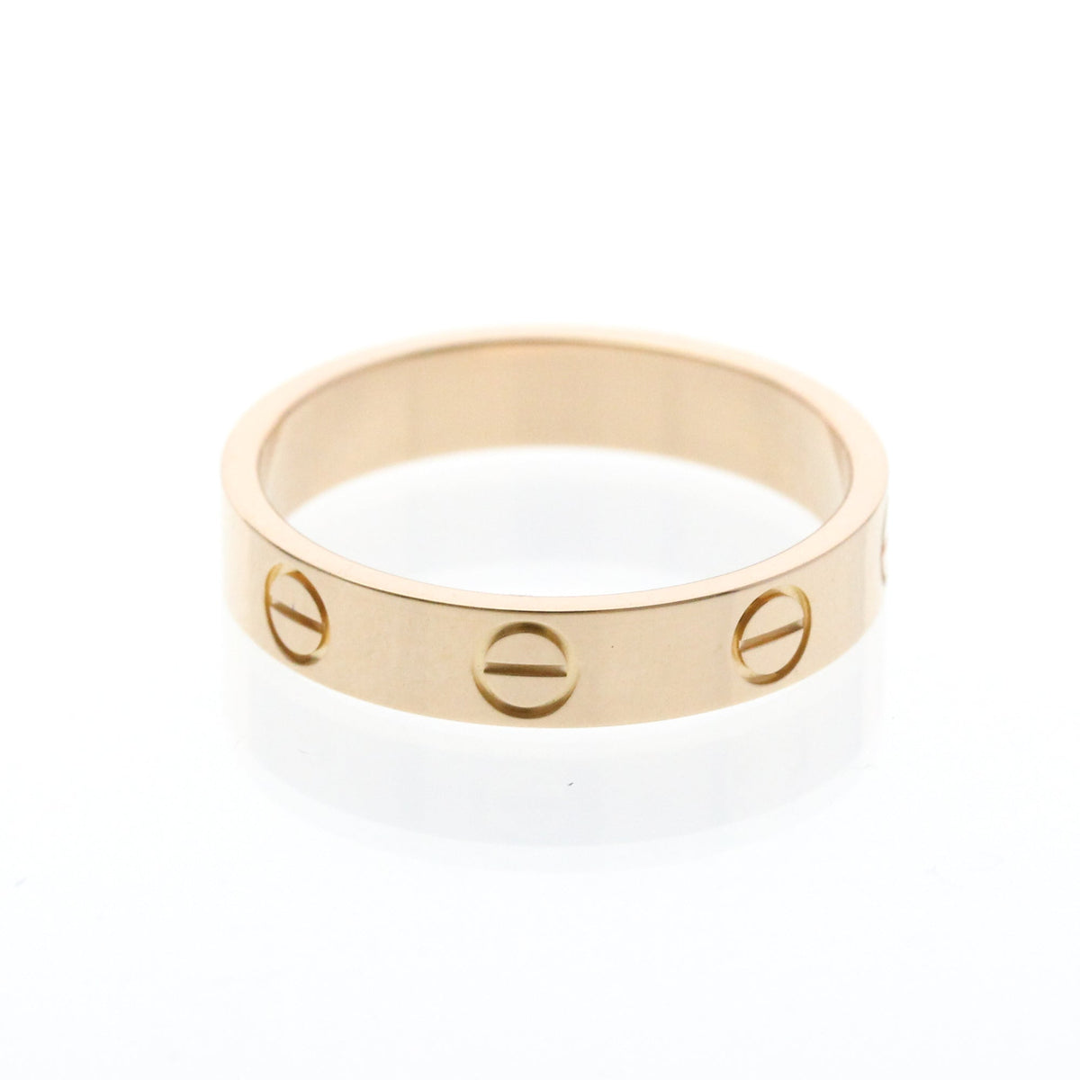 PRE-OWNED Cartier Mini Love · Rose Gold Size 5.75
