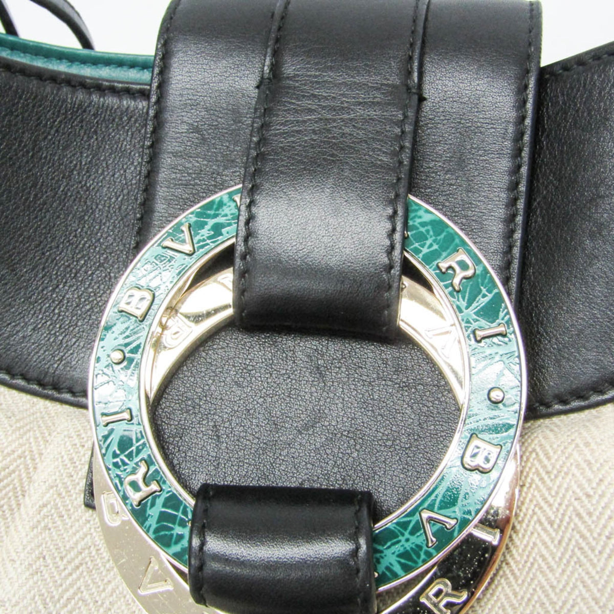 PRE-OWNED Bvlgari Chandra · Canvas & Leather