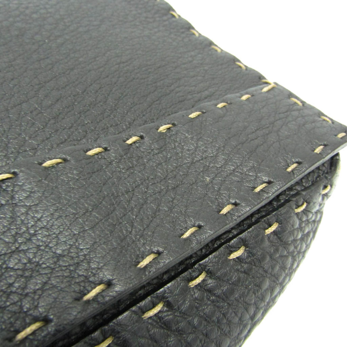 PRE-OWNED Fendi Selleria · Leather Messenger