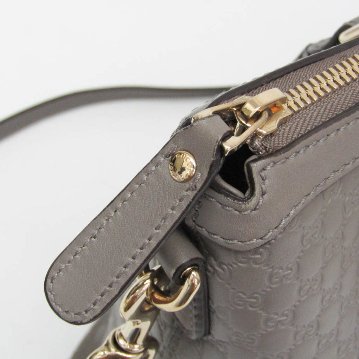 PRE-OWNED Gucci MicroGuccissima · Calfskin