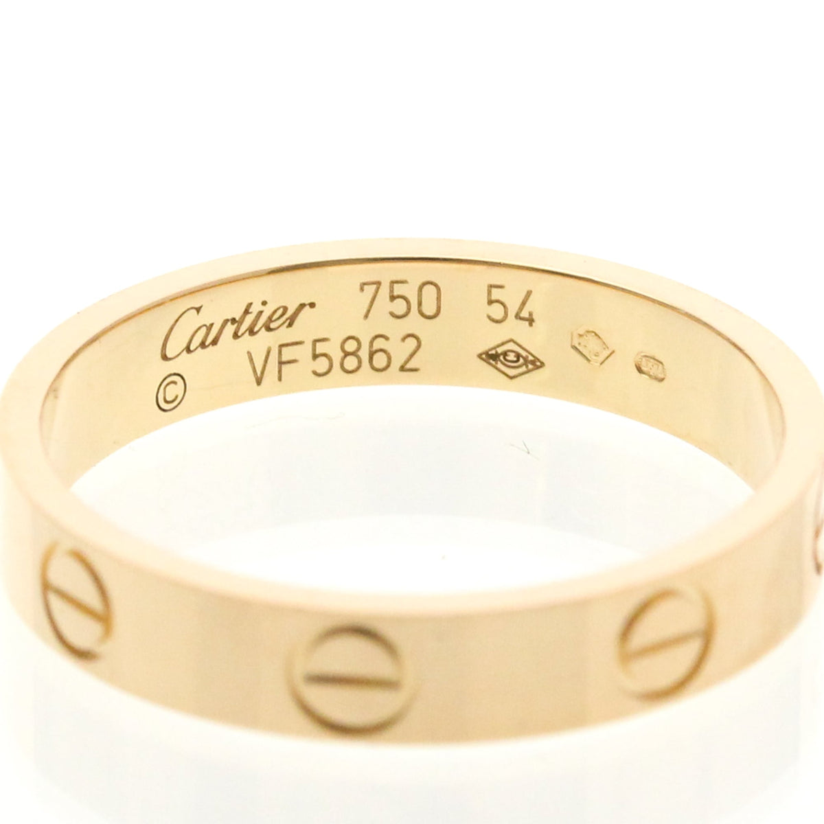 PRE-OWNED Cartier Mini Love · 18K Rose Gold