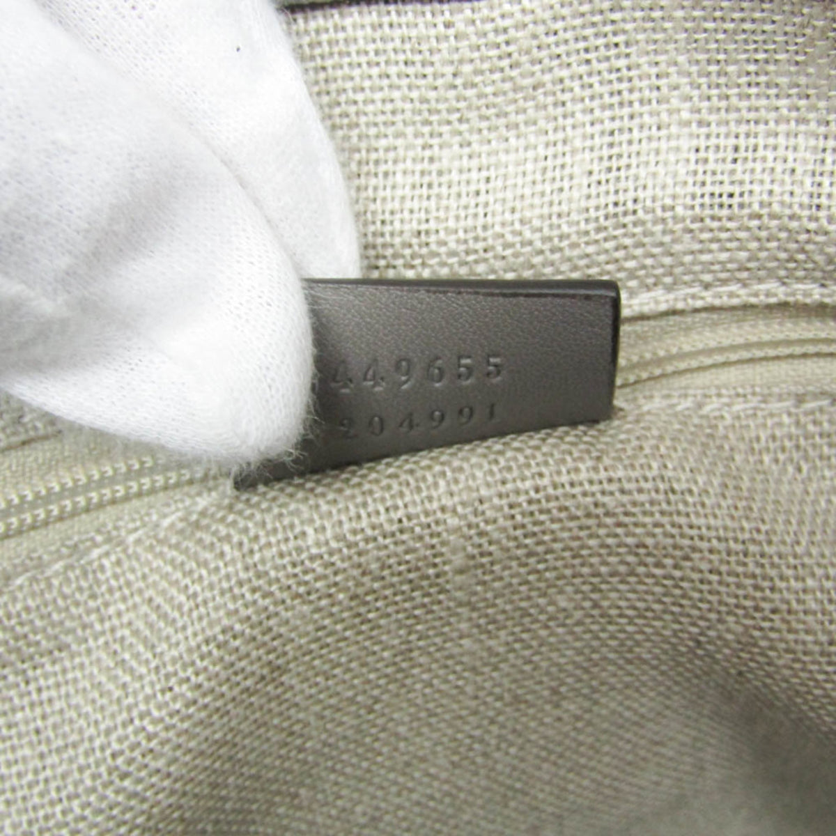 PRE-OWNED Gucci MicroGuccissima · Calfskin