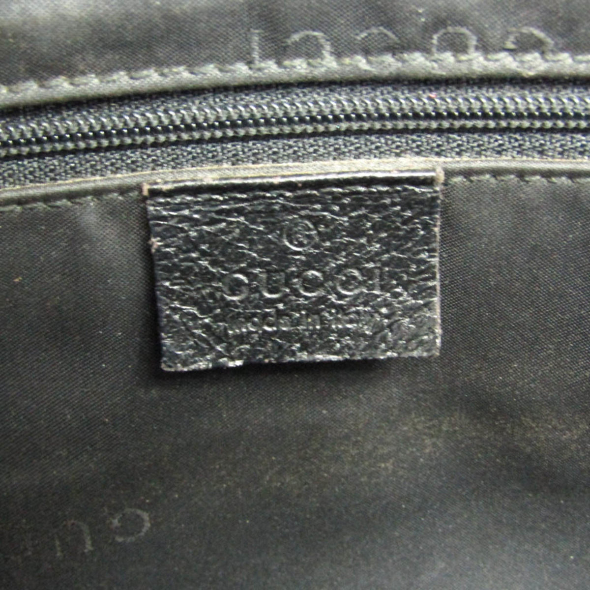 PRE-OWNED Gucci Jackie · Leather Tote