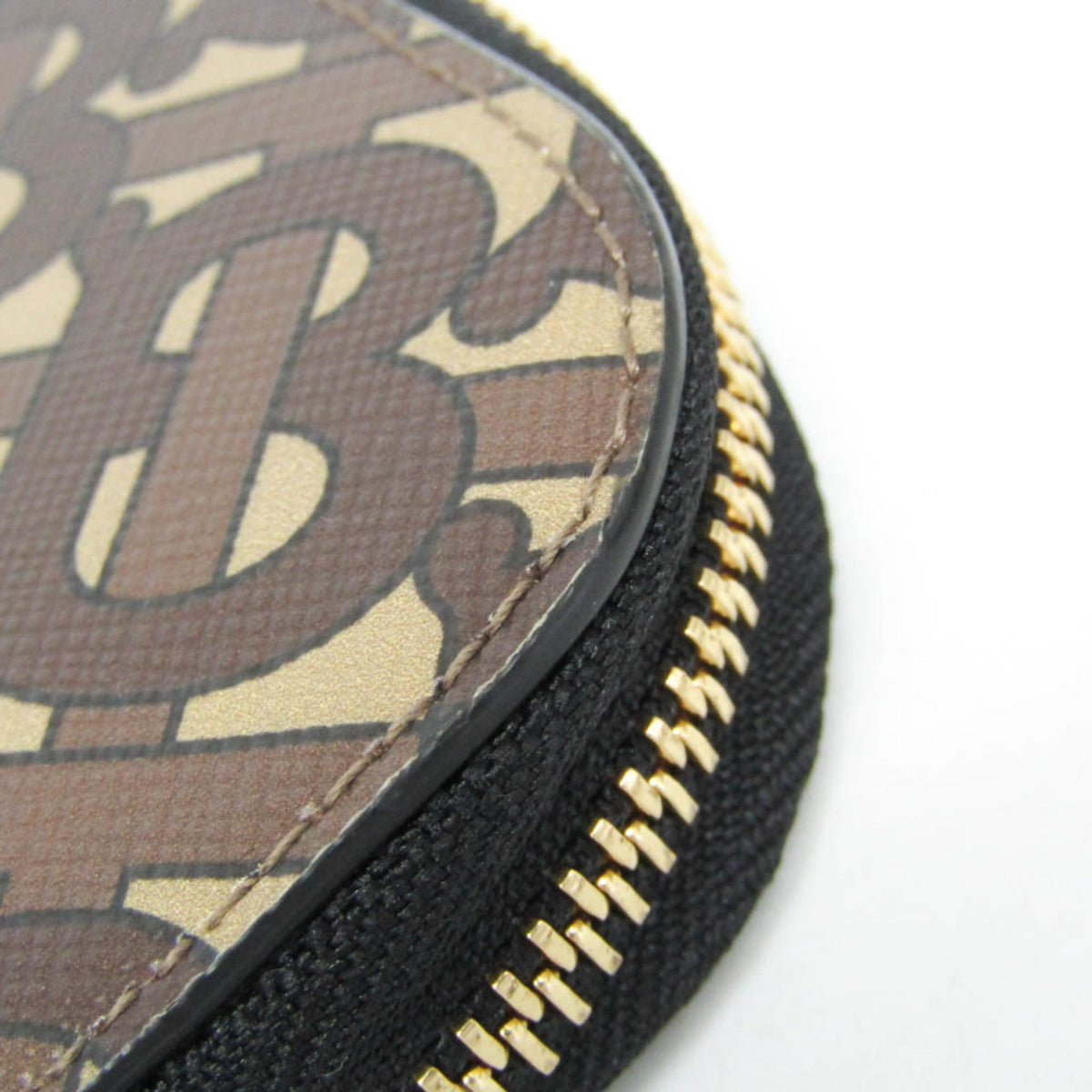 PRE-OWNED Burberry TB Monogram · PVC Clutch