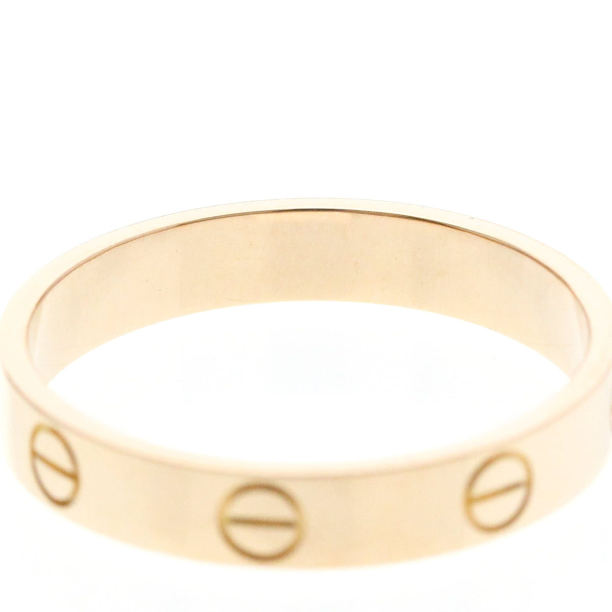 PRE-OWNED Cartier Mini Love · Rose Gold Size 8.25