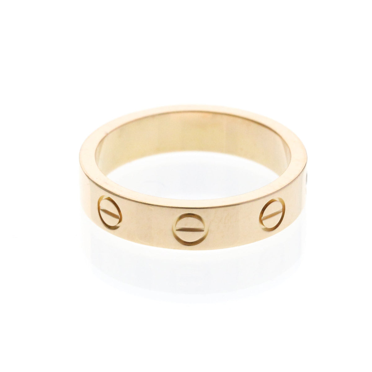 PRE-OWNED Cartier Mini Love · Diamond · Rose Gold Size 4.75