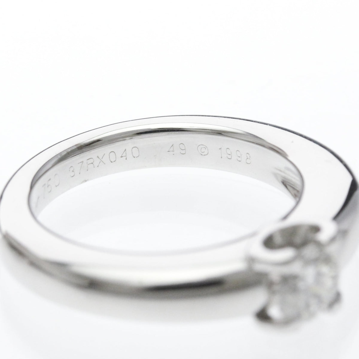 PRE-OWNED Cartier C de Cartier · 0.37ct · 18K White Gold