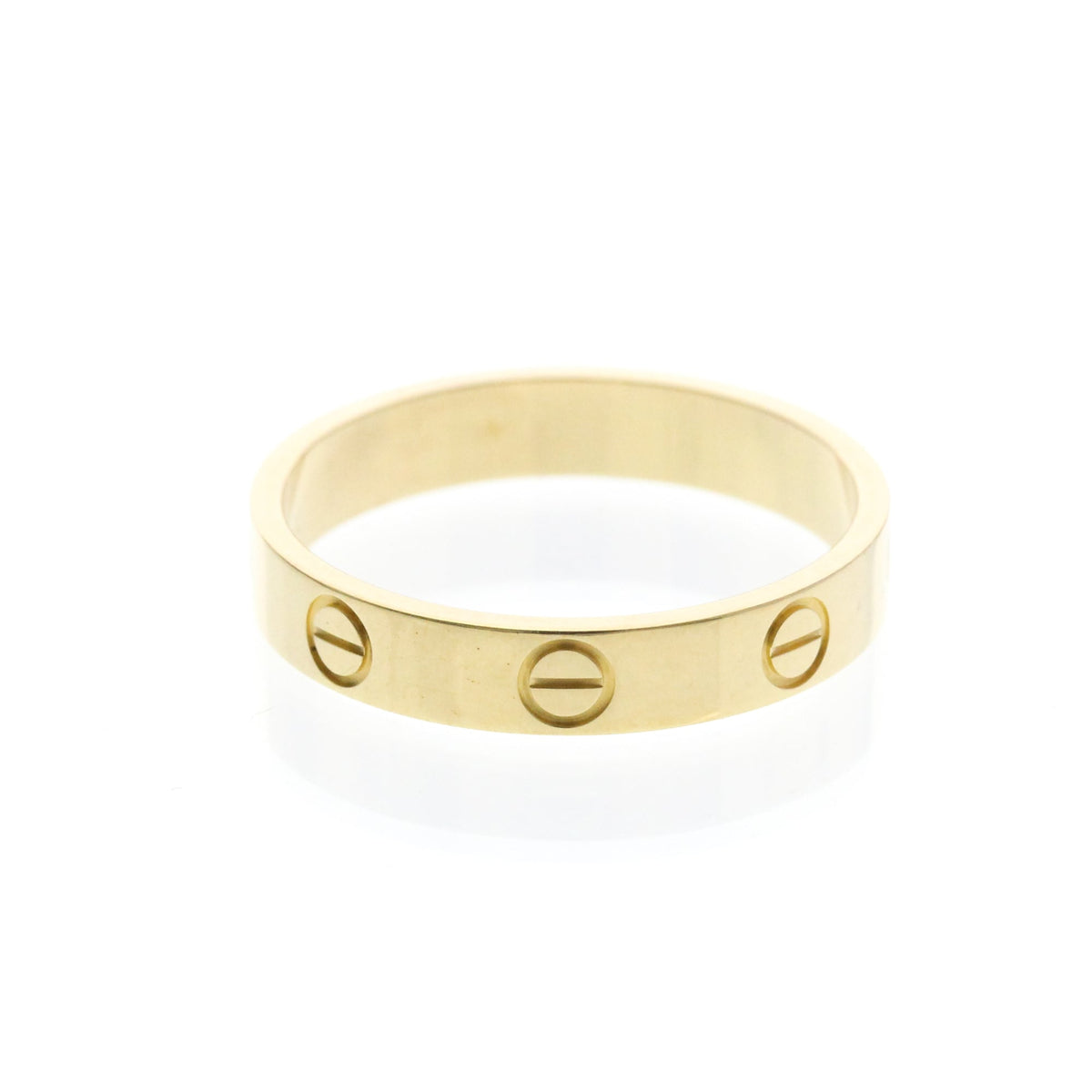 PRE-OWNED Cartier Mini Love · 18K Yellow Gold