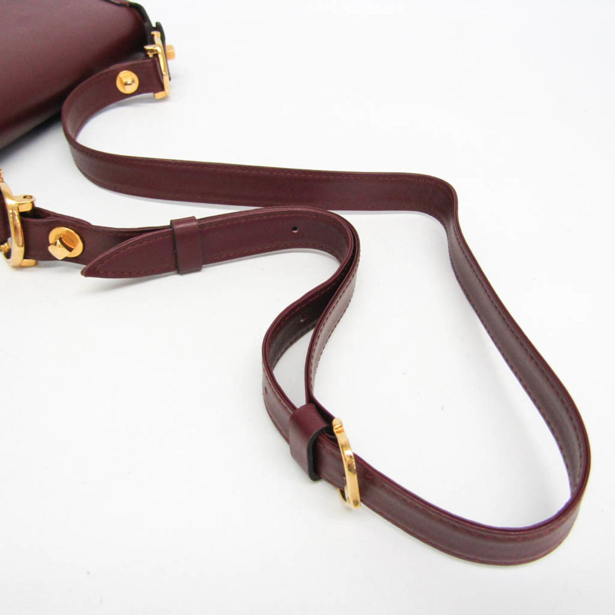 PRE-OWNED Cartier Must · Messenger Bag · Leather
