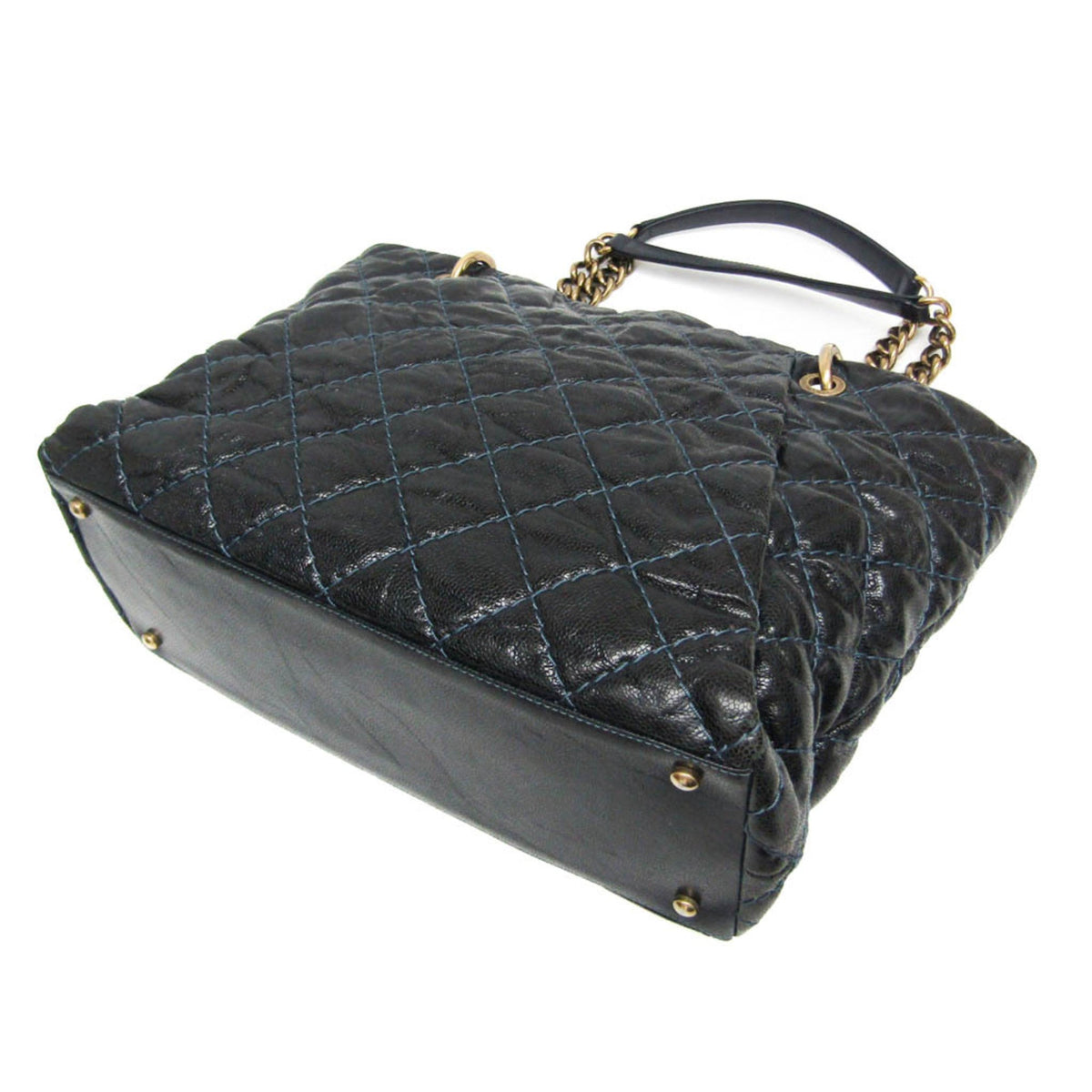 PRE-OWNED Chanel Matelasse Chain · Grained Calfskin