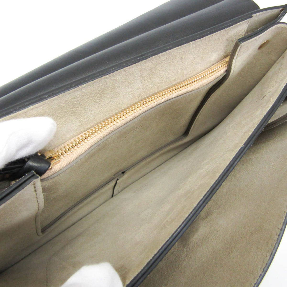 PRE-OWNED Chloé Faye Medium · Suede & Leather