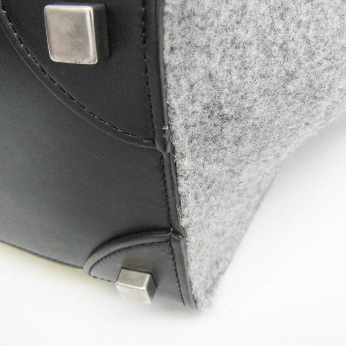 PRE-OWNED Celine Luggage Micro Shopper · Felt
