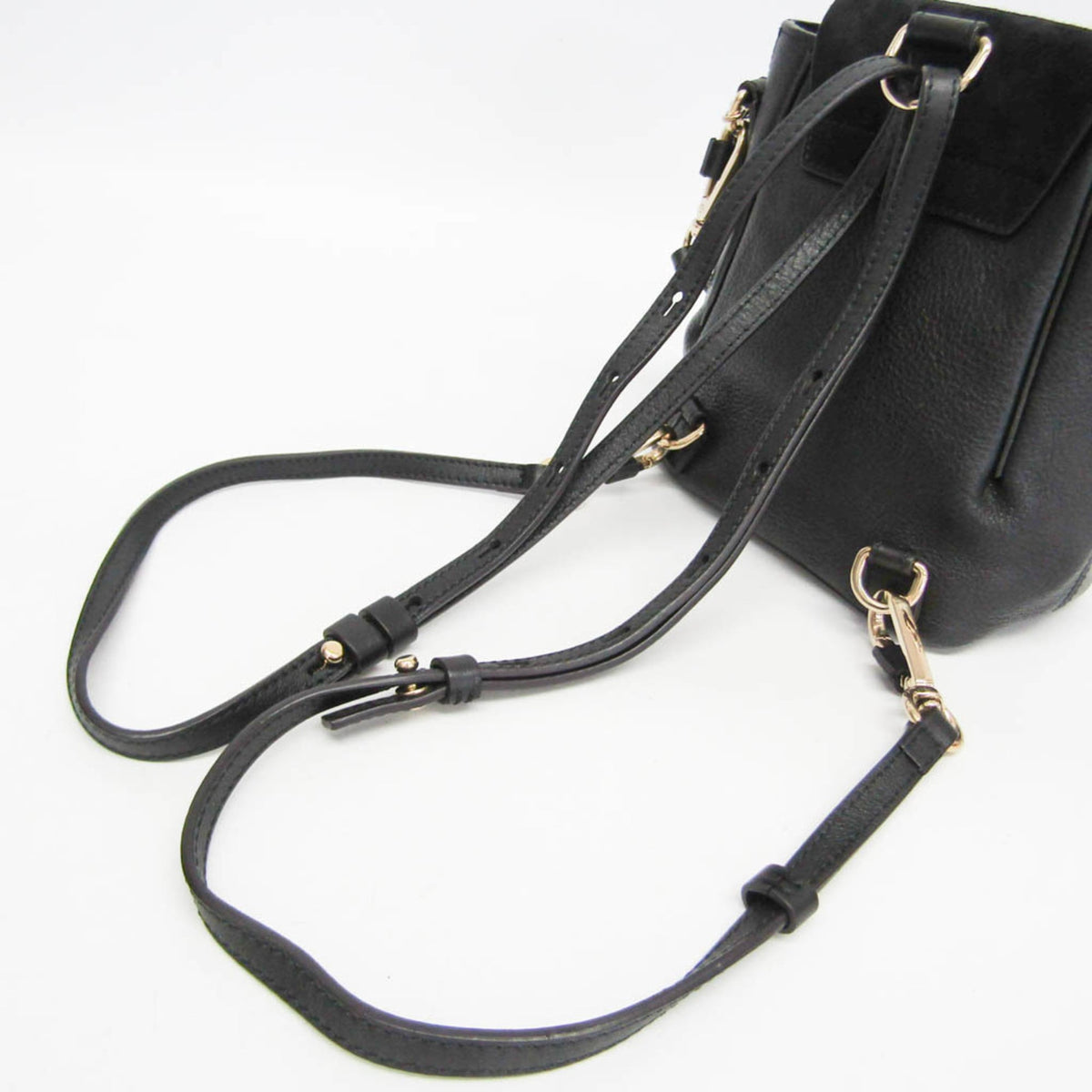 PRE-OWNED Chloé Faye Mini · Backpack · Leather & Suede