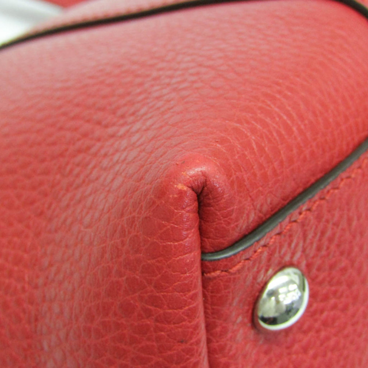 PRE-OWNED Gucci Bamboo · Leather Shoulder Bag