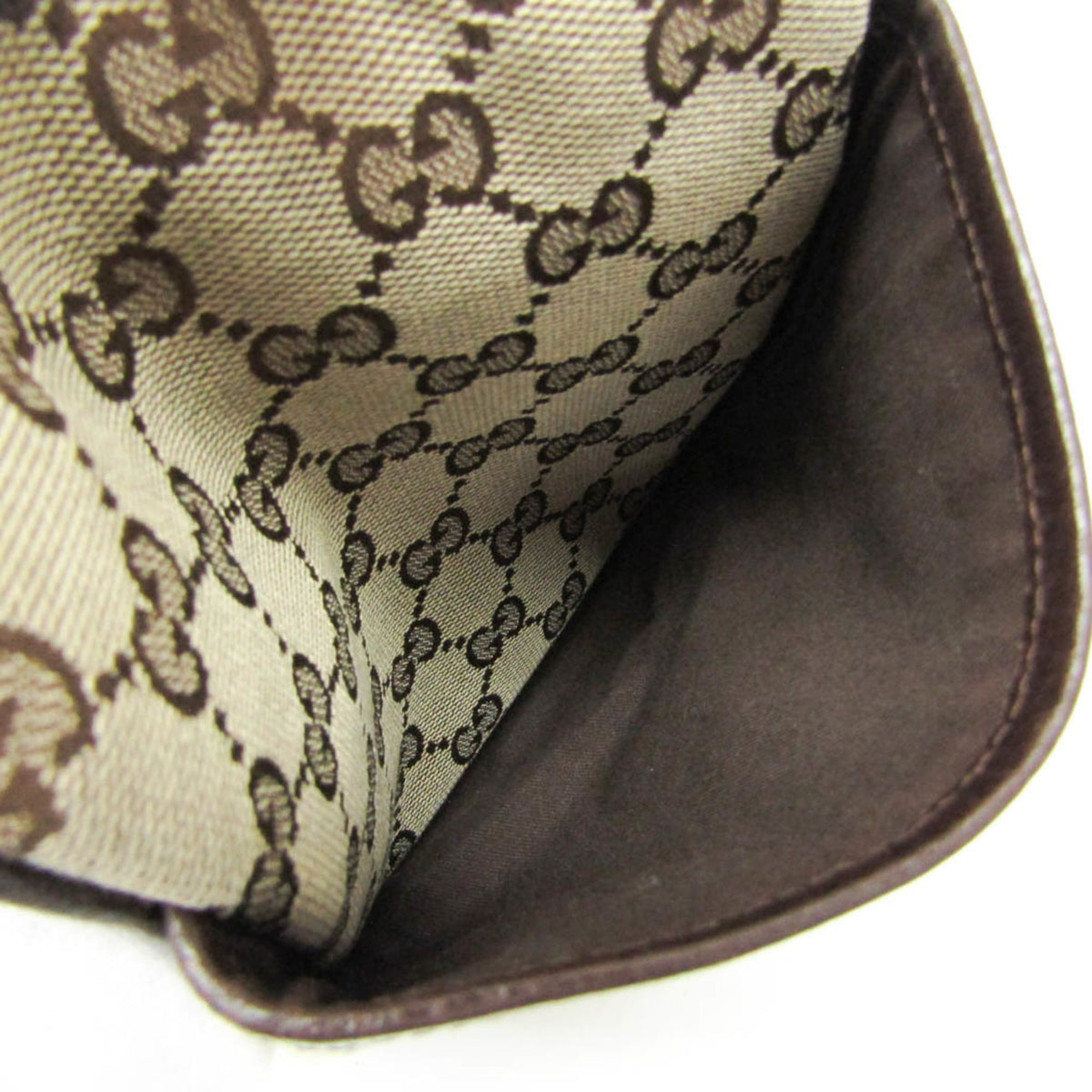 PRE-OWNED Gucci GG Canvas · Sherry Line