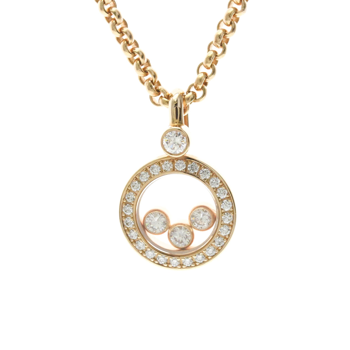 PRE-OWNED Chopard Happy Diamonds · Rose Gold