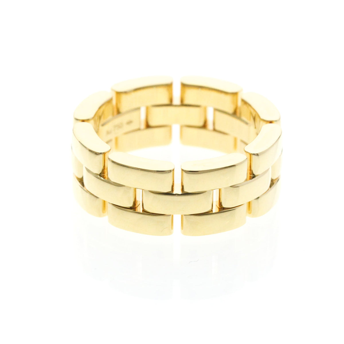 PRE-OWNED Cartier Maillon Panthère · 18K Yellow Gold Size 6