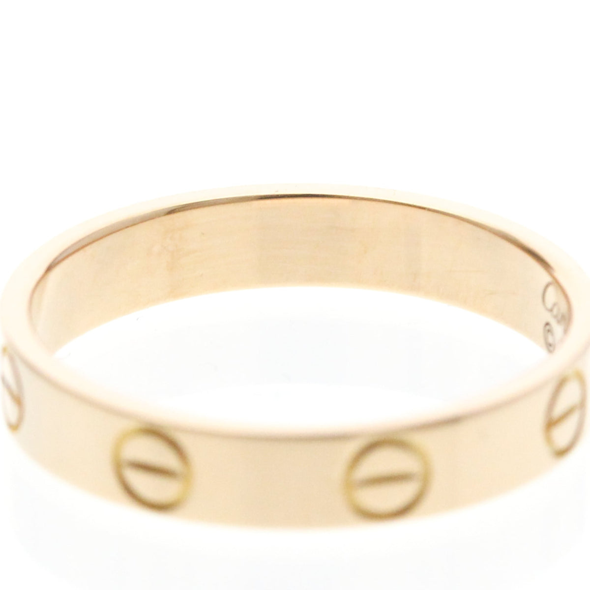 PRE-OWNED Cartier Mini Love · Rose Gold Size 6.75
