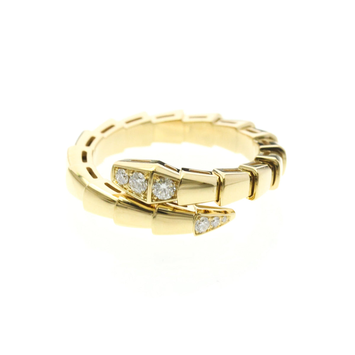 PRE-OWNED Bvlgari Serpenti Viper · Diamond · 18K Yellow Gold