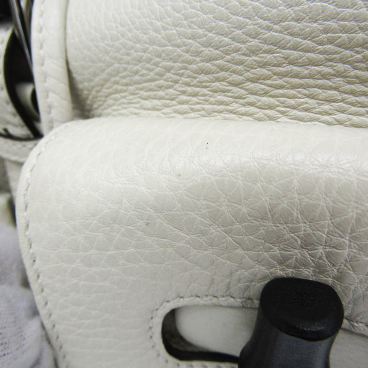 PRE-OWNED Gucci Bamboo · Leather Backpack