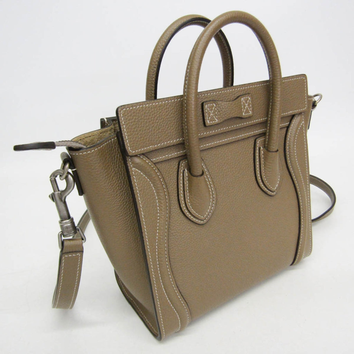 PRE-OWNED Celine Luggage Nano · Leather