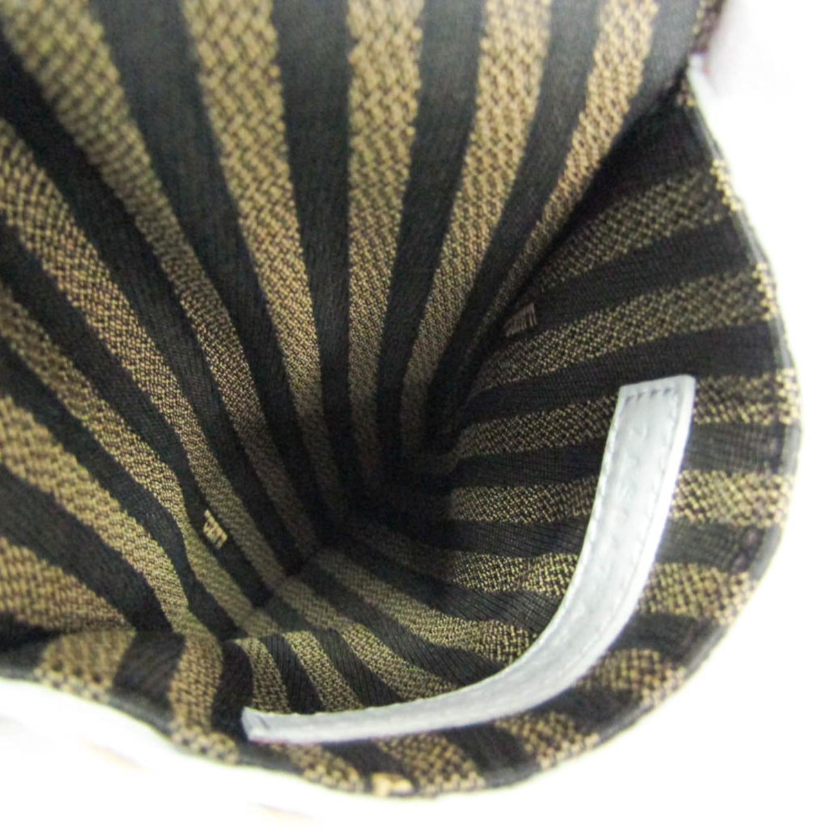 PRE-OWNED Fendi Logo Boa · Phone Pouch · Fur