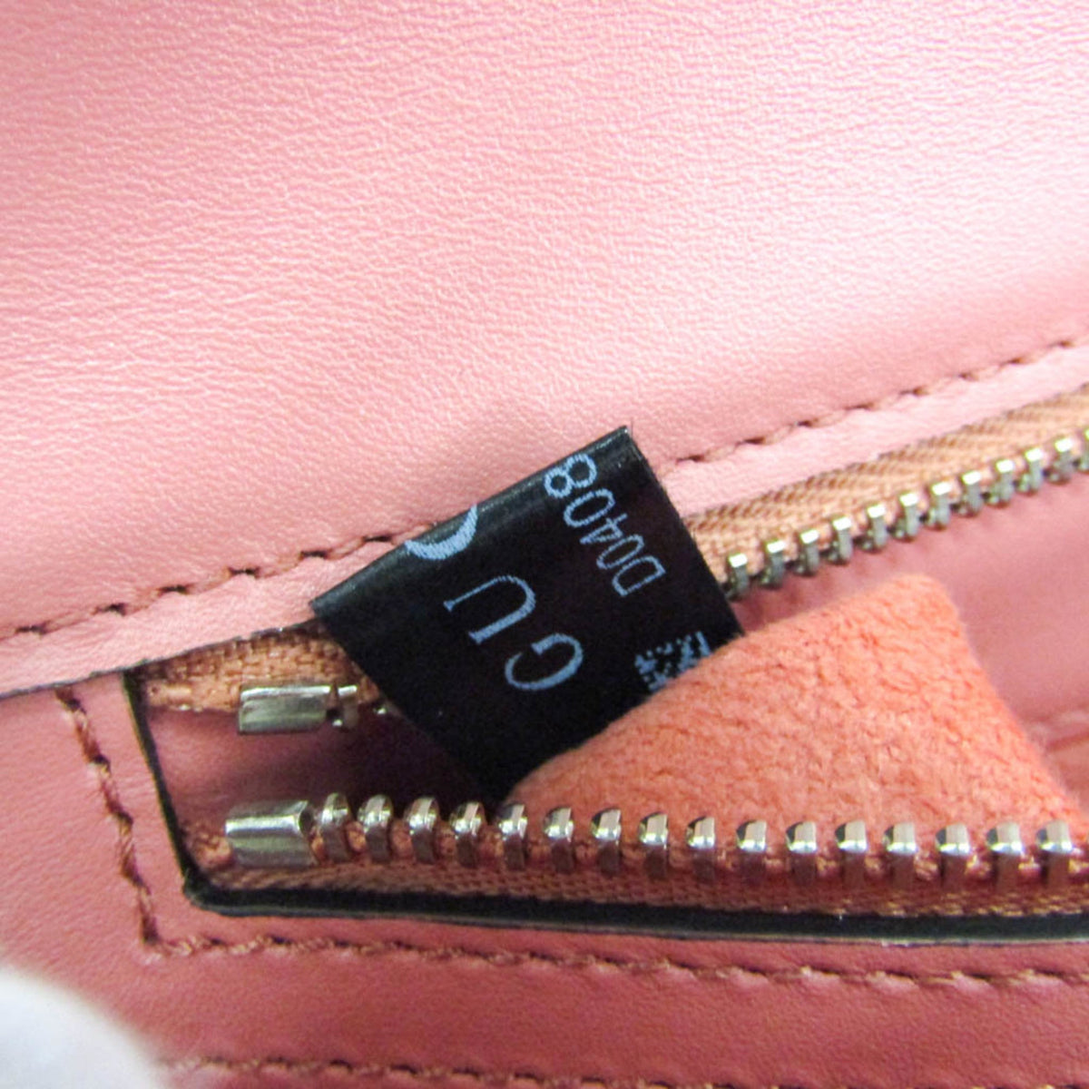 PRE-OWNED Gucci Double G · Leather Shoulder Bag